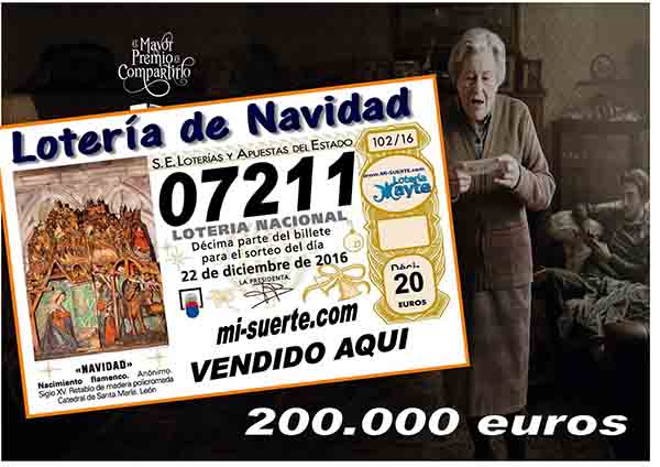 4º premio loteria navidad 2016 4º premio loteria navidad 2016